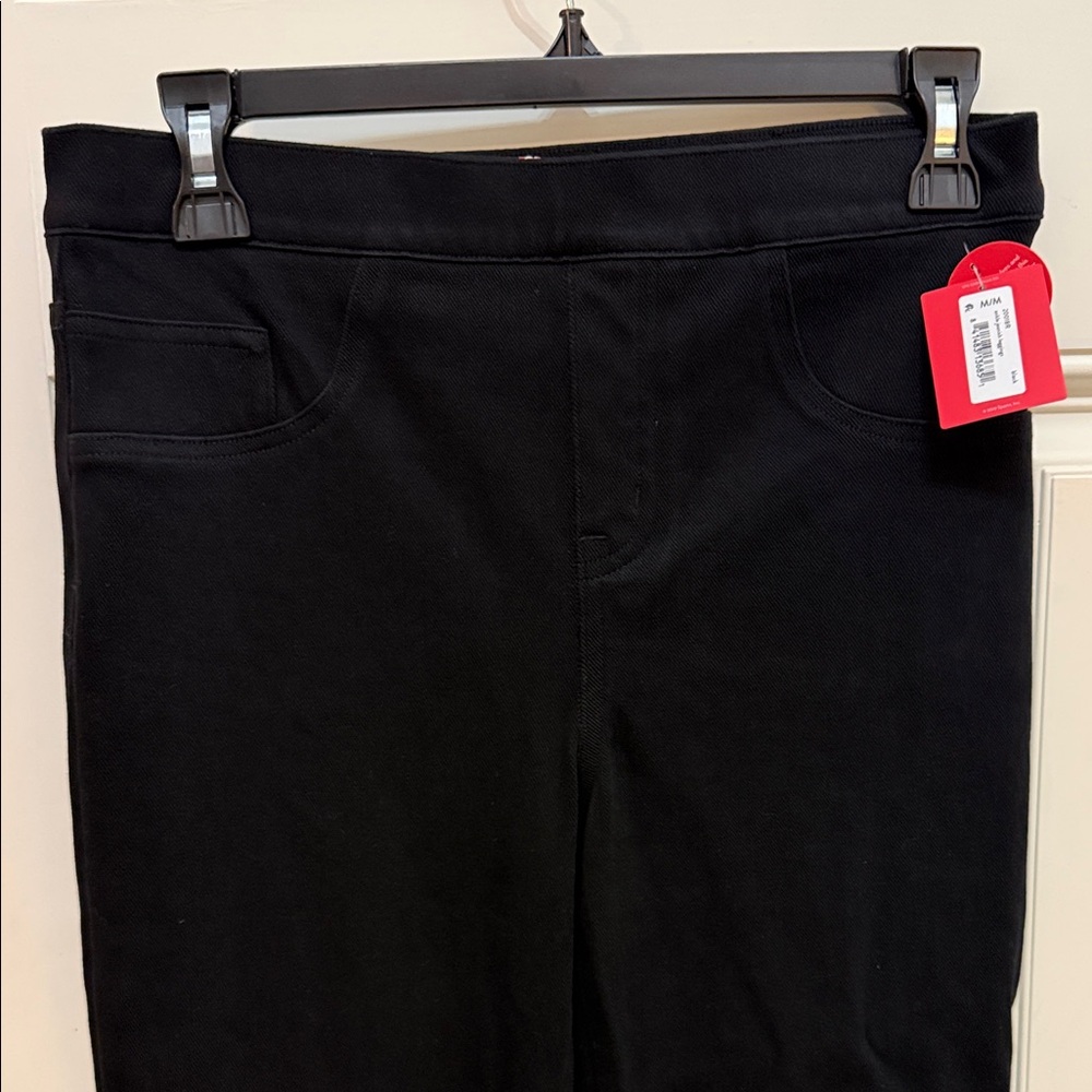 NWT Spanx Women's Black Ankle Jeannish Leggings size medium - Picture 4 of 8